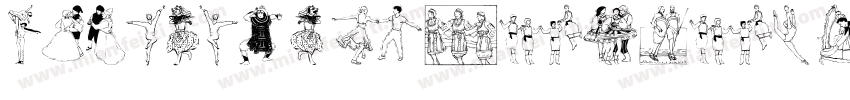 TypoPRO Dancing Scri字体转换